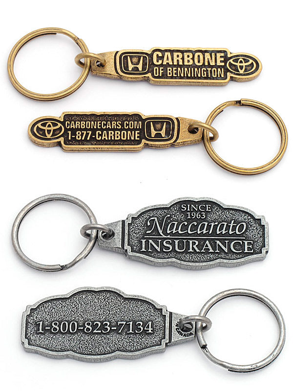 MetaCast Zinc Alloy Custom Keychains