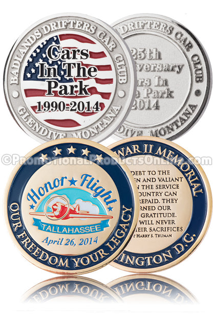 Soft Enamel Challenge Coins