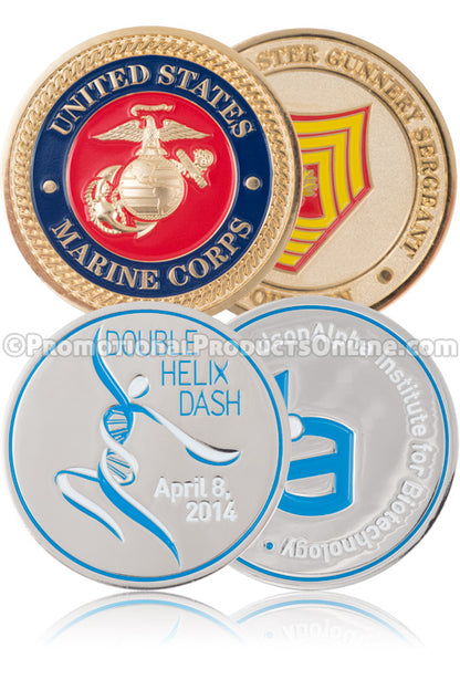 Soft Enamel Challenge Coins