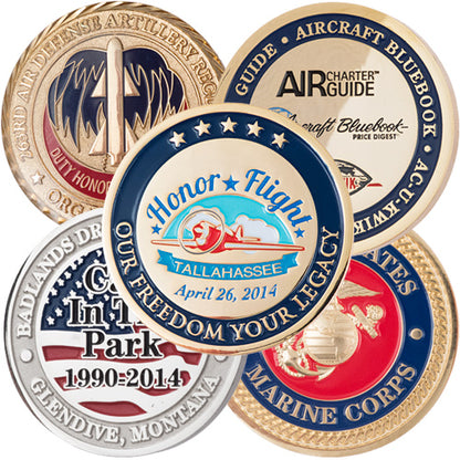Soft Enamel Challenge Coins