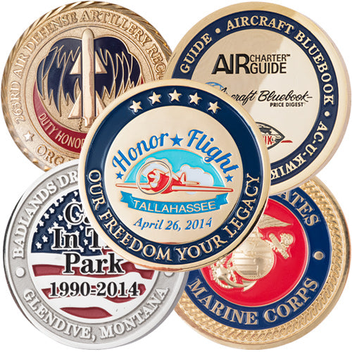 Soft Enamel Challenge Coins