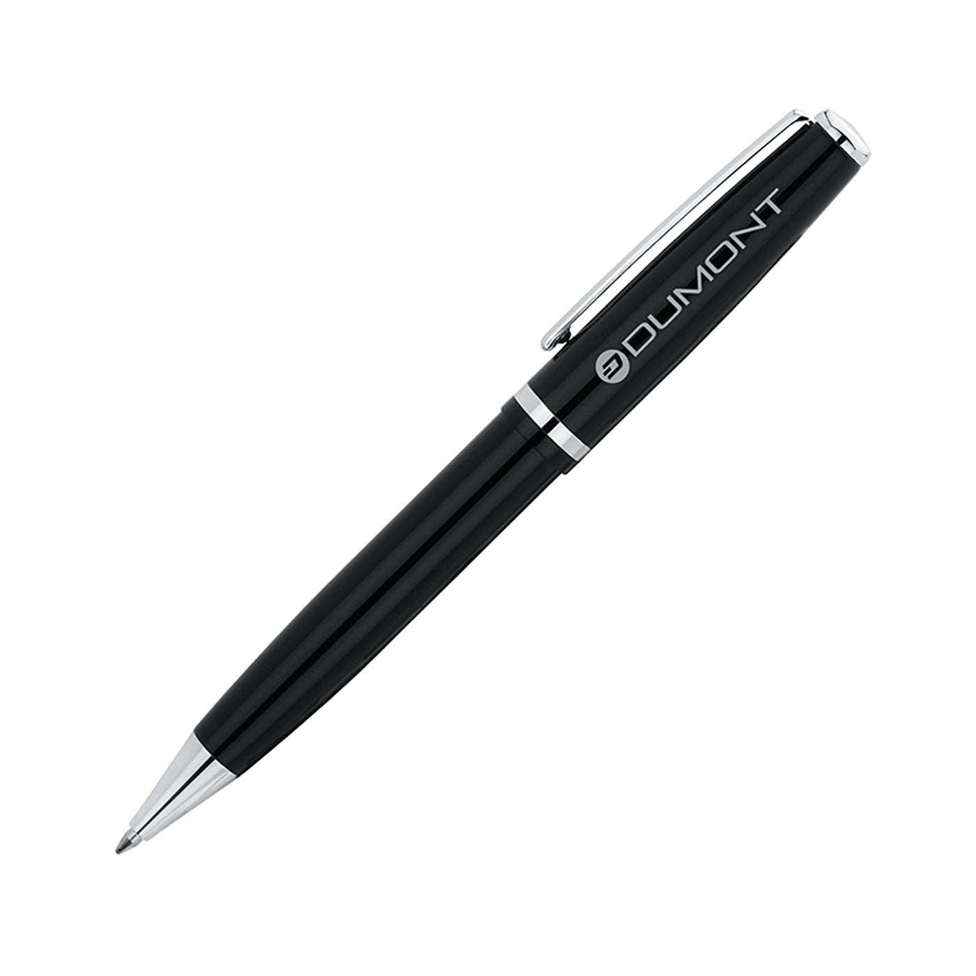 Chrome-Trimmed Brass Ballpoint Pen - BA3300B
