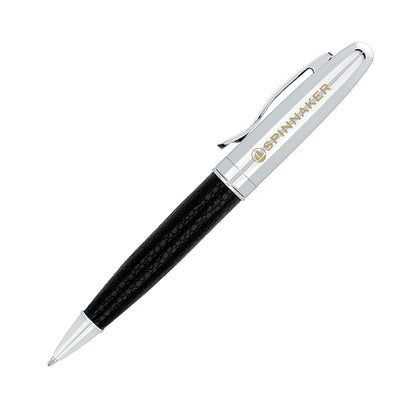 Brass Ballpoint Pen with Leatherette Tube Case - BA3600B