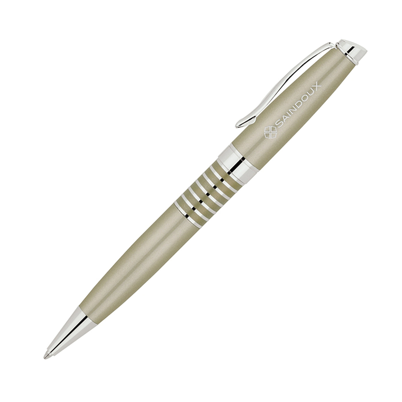 Twist-Action Brass Ballpoint Pen - BA8200SN