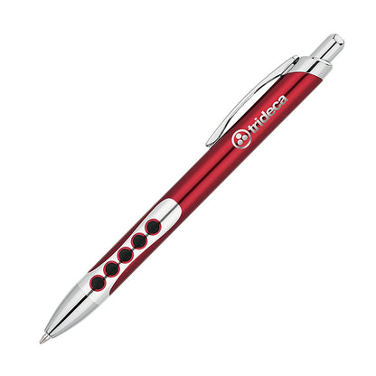 Aluminum Ballpoint Pen with Rubber Grip - BA8500R