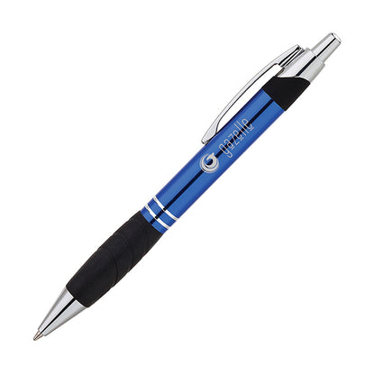 Aluminum Ballpoint Pen with Rubber Grip - BB1600N