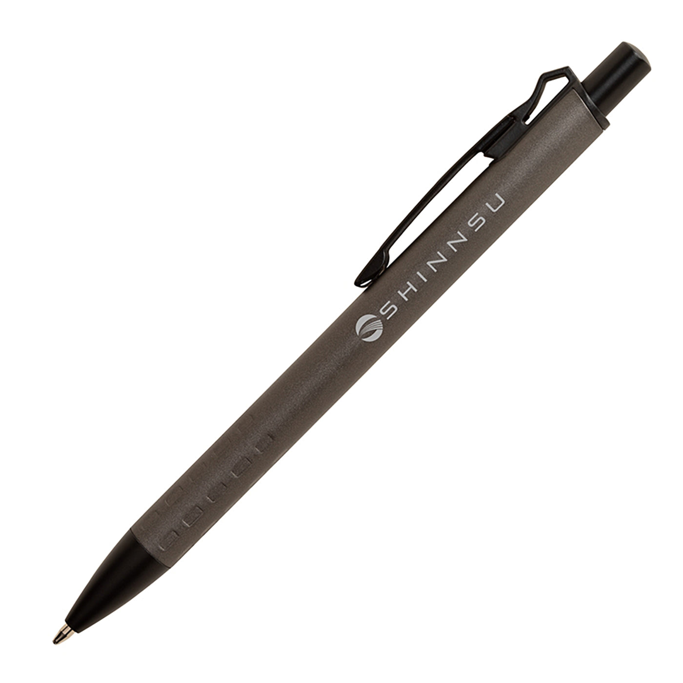 Slim Aluminum Plunge-Action Ballpoint Pen - BB6500G