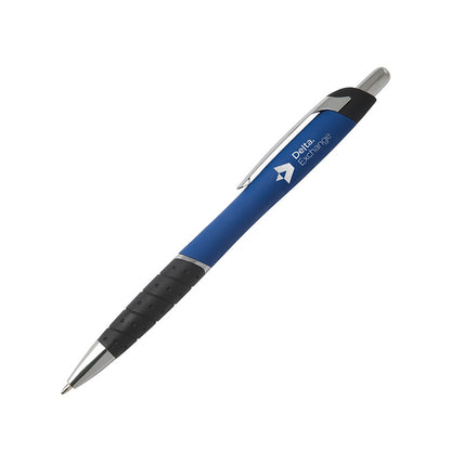 Rubberized Aluminum Click Pen - BB7300N