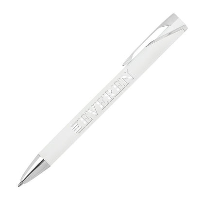 Soft-Touch Aluminum Ballpoint Pen - BB7400W
