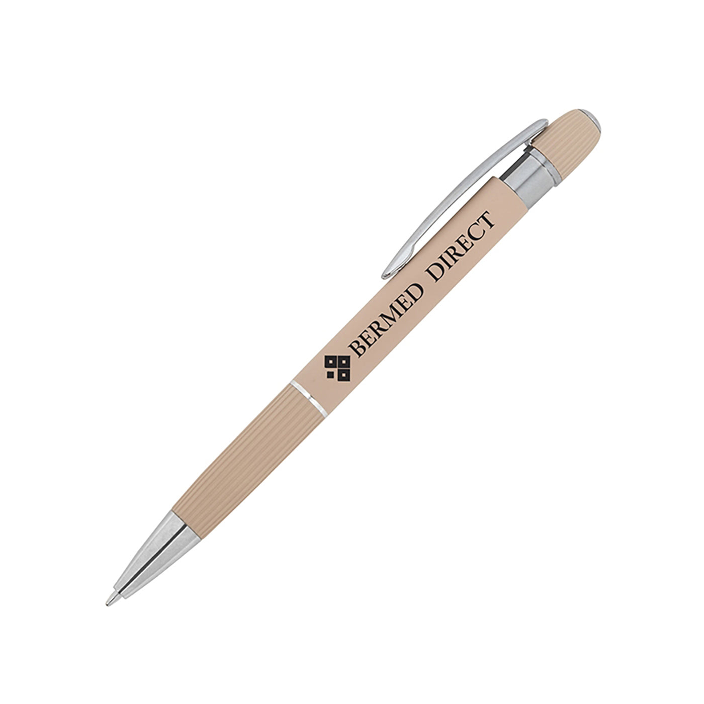 Soft-Touch Aluminum Click Pen - BB7500C