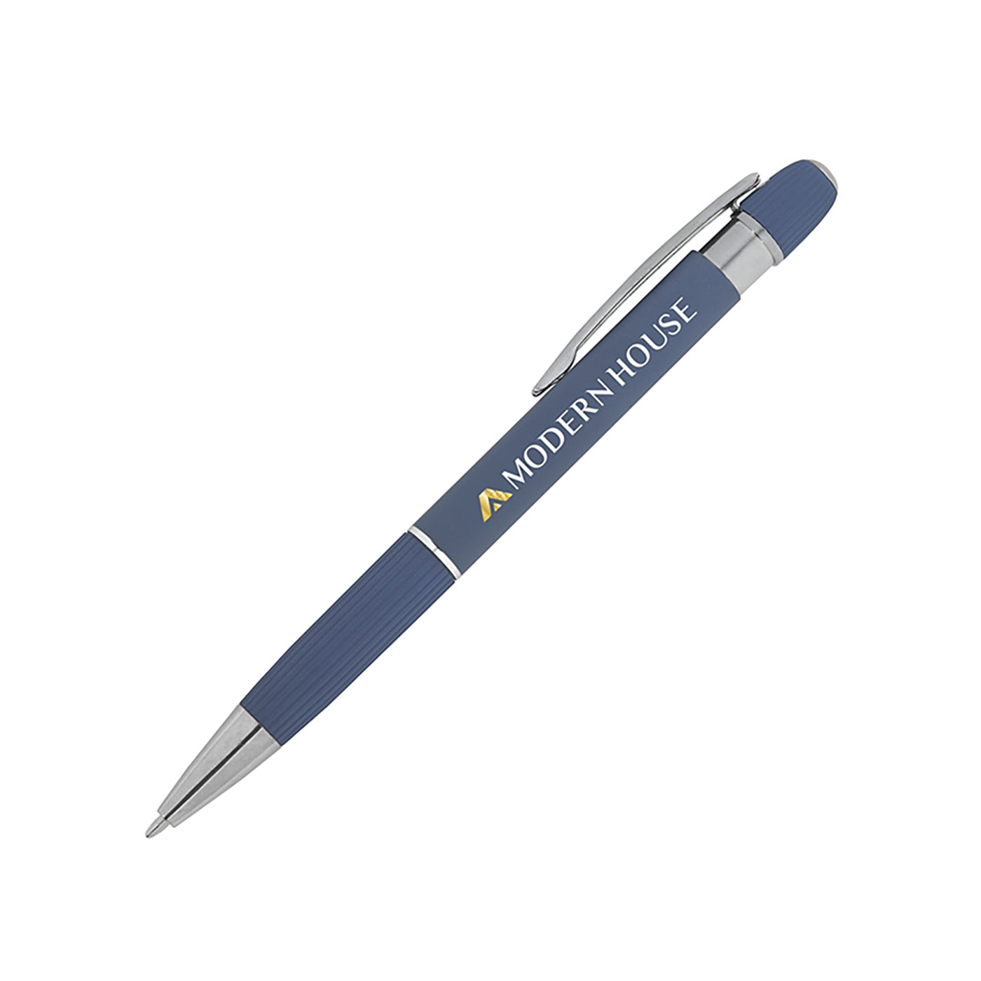Soft-Touch Aluminum Click Pen - BB7500N