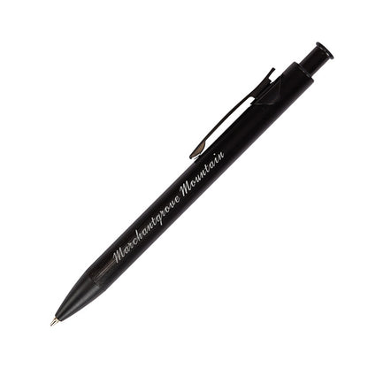 Recycled Aluminum Plunge-Action Pen - BB7800B