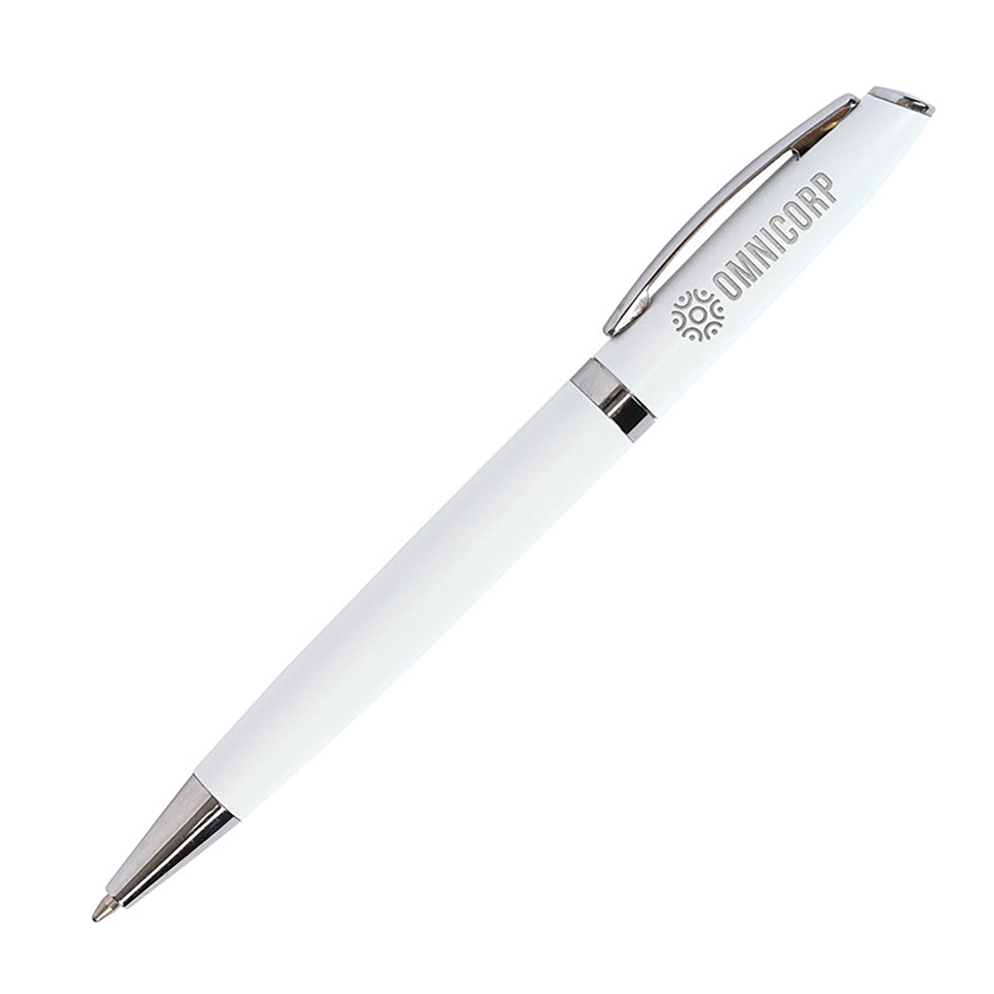 Recycled Aluminum Twist-Action Pen - BB8000W