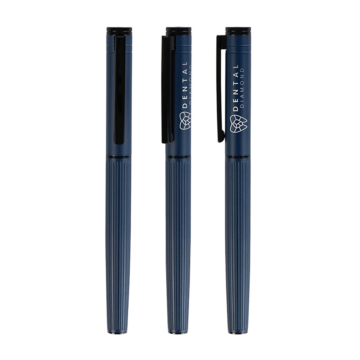 Brass Cap-Off Rollerball Pen with Etched Barrel