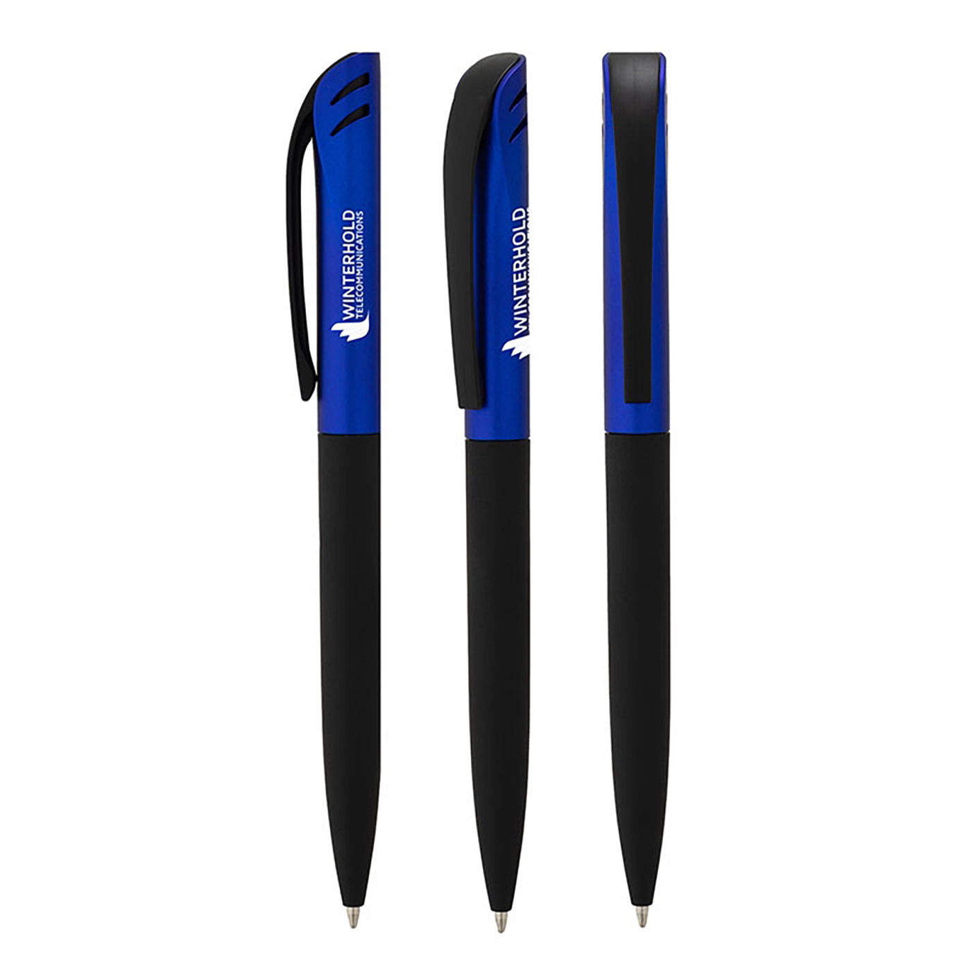 Two-Tone Twist-Action Ballpoint Pen
