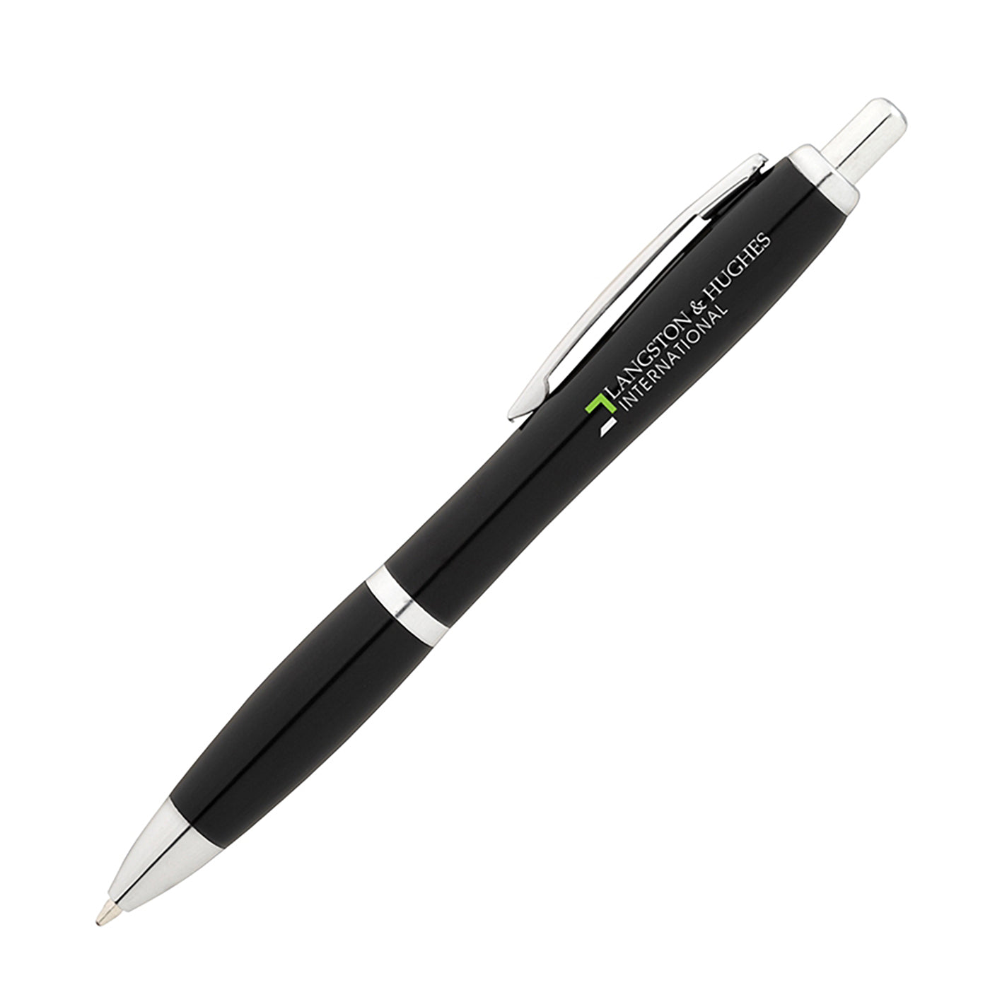 Antimicrobial Plunge-Action Ballpoint Pen - BV6600B