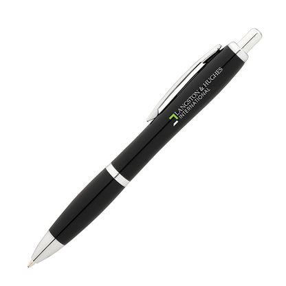 Antimicrobial Plunge-Action Ballpoint Pen - BV6600B