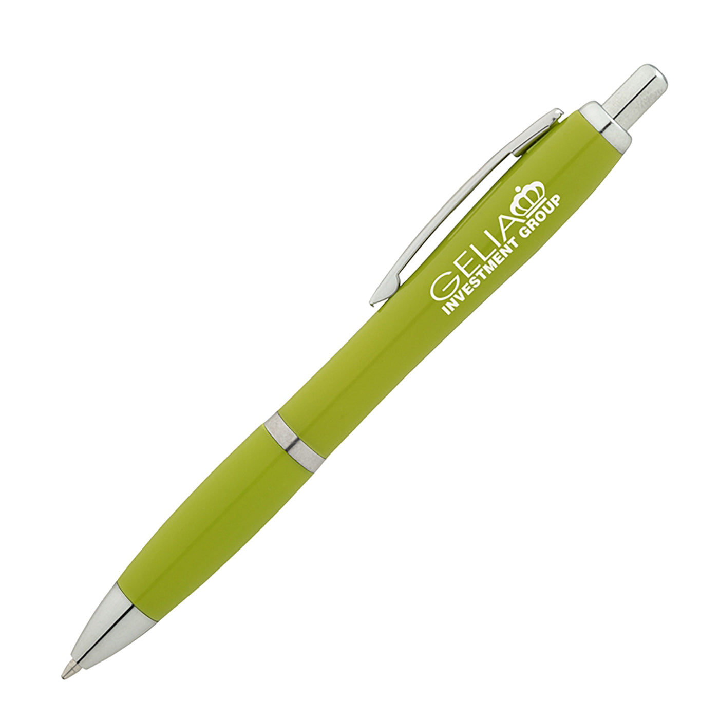Antimicrobial Plunge-Action Ballpoint Pen - BV6600G