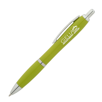 Antimicrobial Plunge-Action Ballpoint Pen - BV6600G