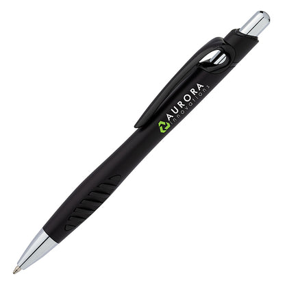 D-Ring Clip Plunge-Action Ballpoint Pen - BV6700B
