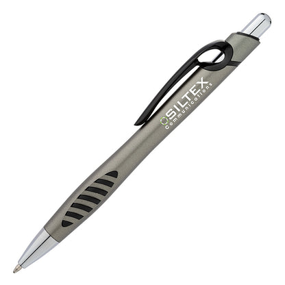 D-Ring Clip Plunge-Action Ballpoint Pen - BV6700S