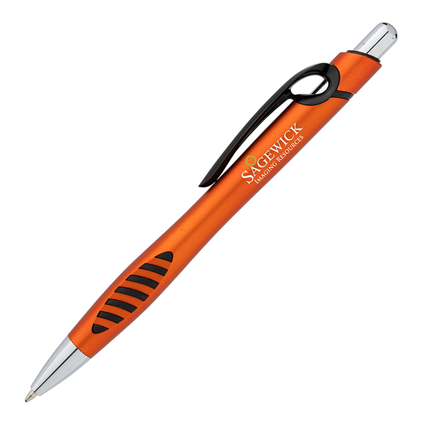 D-Ring Clip Plunge-Action Ballpoint Pen - BV6700T