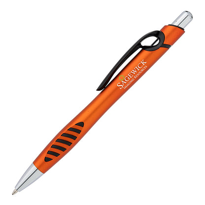 D-Ring Clip Plunge-Action Ballpoint Pen - BV6700T