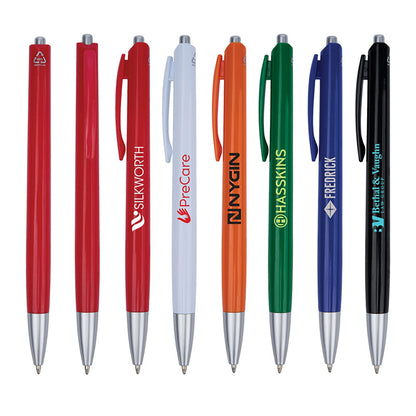 Recycled ABS Plunge-Action Ballpoint Pen