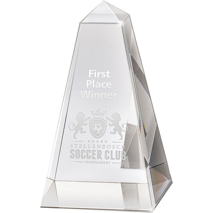 Small Crystal Obelisk Award - CA100