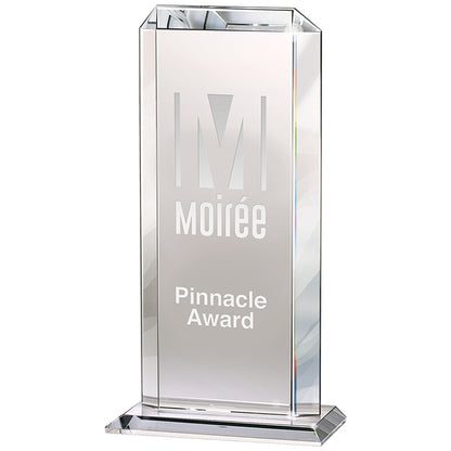 Optical Crystal Tower Award with Base - CA2600