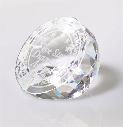Flat-Cut Diamond Crystal Award - CA3101
