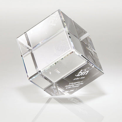 Crystal Corner Block Award - CA510