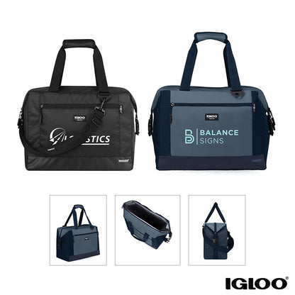 MaxCold® Evergreen Snapdown 36-Can RPET Cooler Tote
