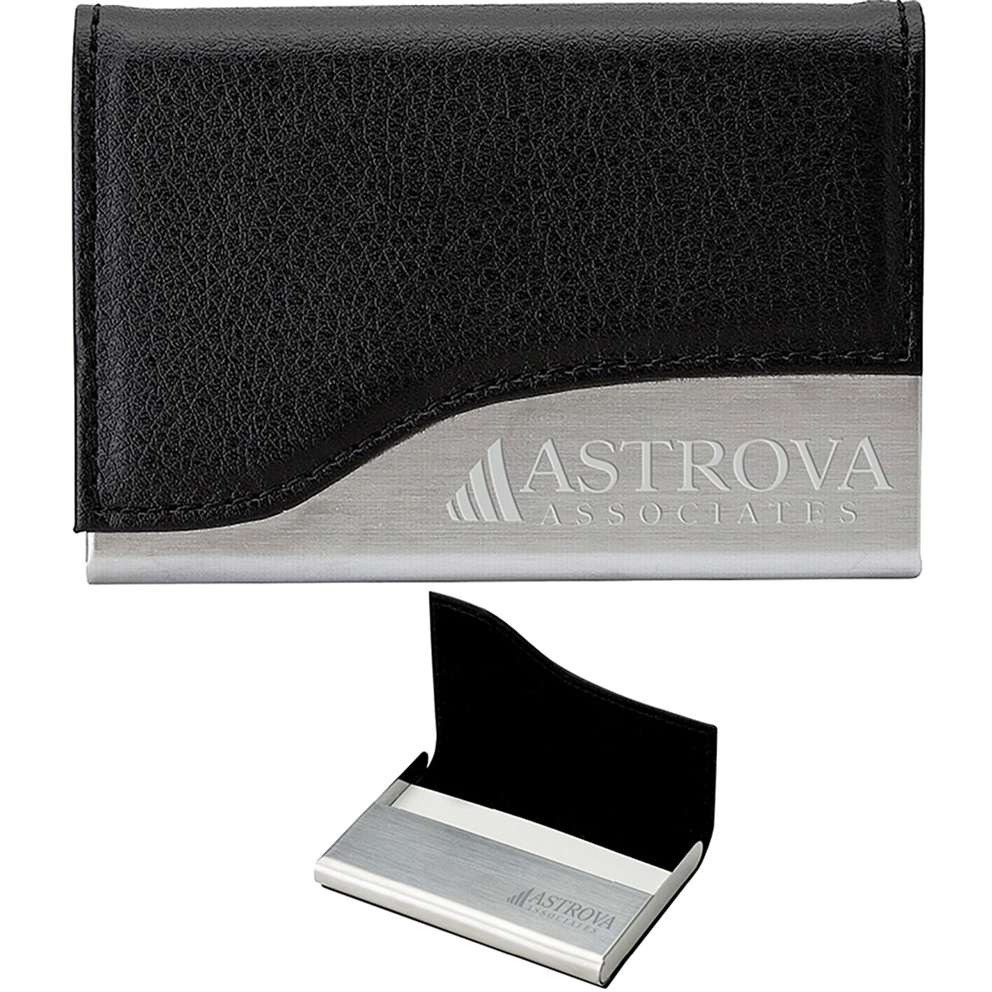 Stainless Steel Magnetic Business Card Case - EB3015
