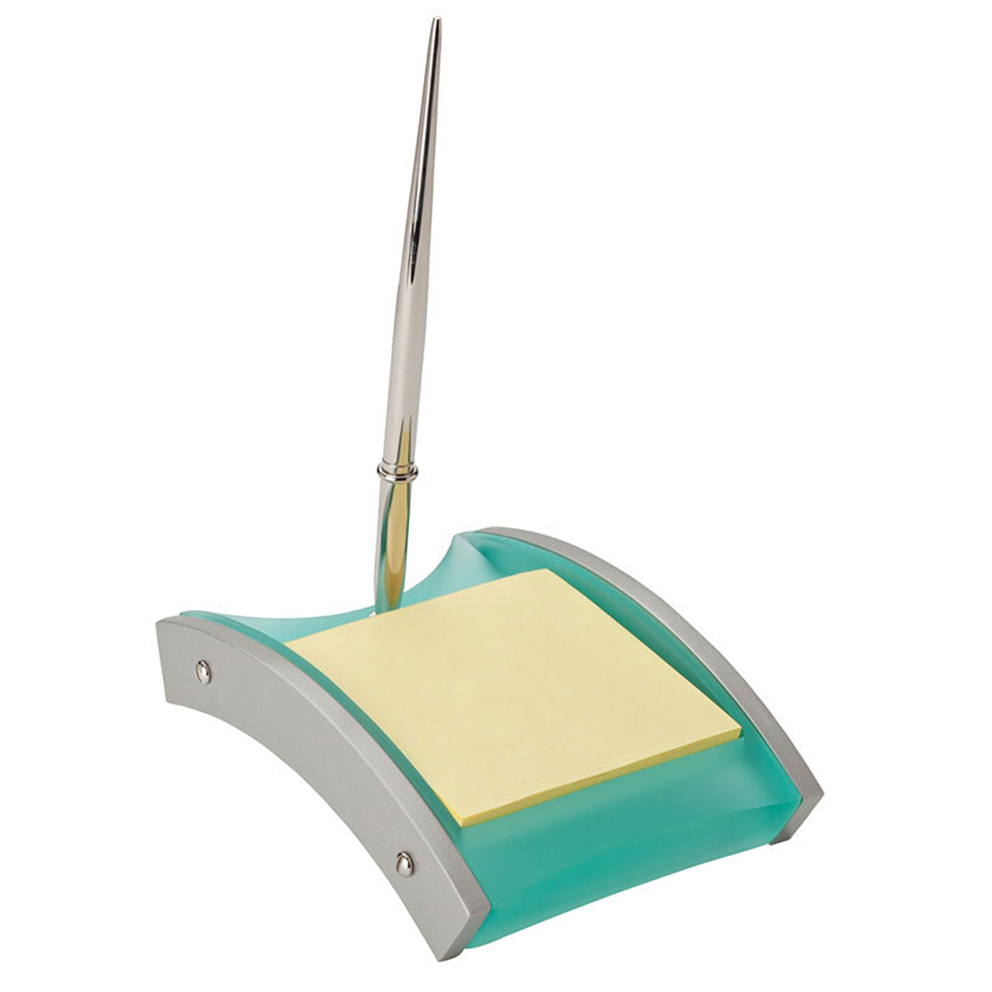 Acrylic Metal Memo Pad Organizer