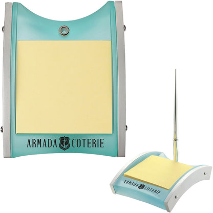 Acrylic Metal Memo Pad Organizer - ED6600