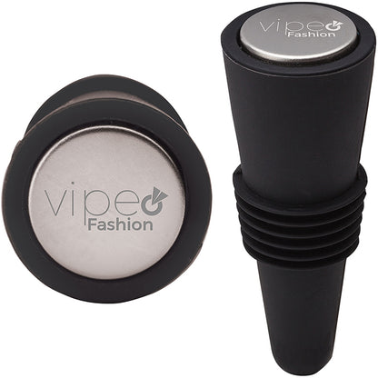 Ribbed Silicone Wine Stopper - EH3117B