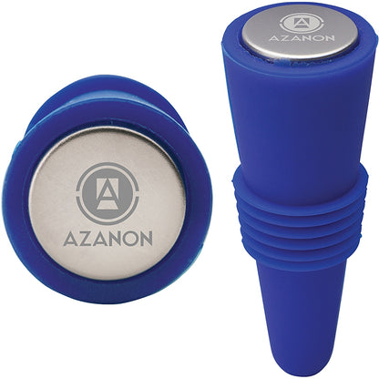Ribbed Silicone Wine Stopper - EH3117N