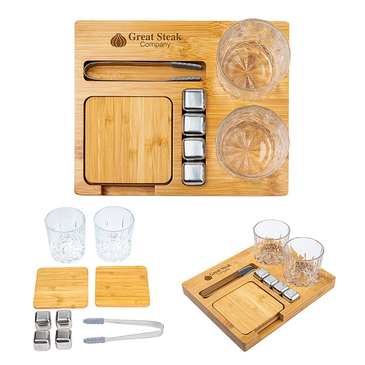 10-Piece Crystal Whiskey Glass Set