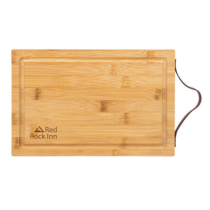 9.5" Bamboo Cutting Board with Juice Grooves - EH4363K