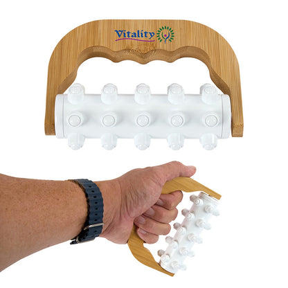 30-Bead Bamboo Massage Roller