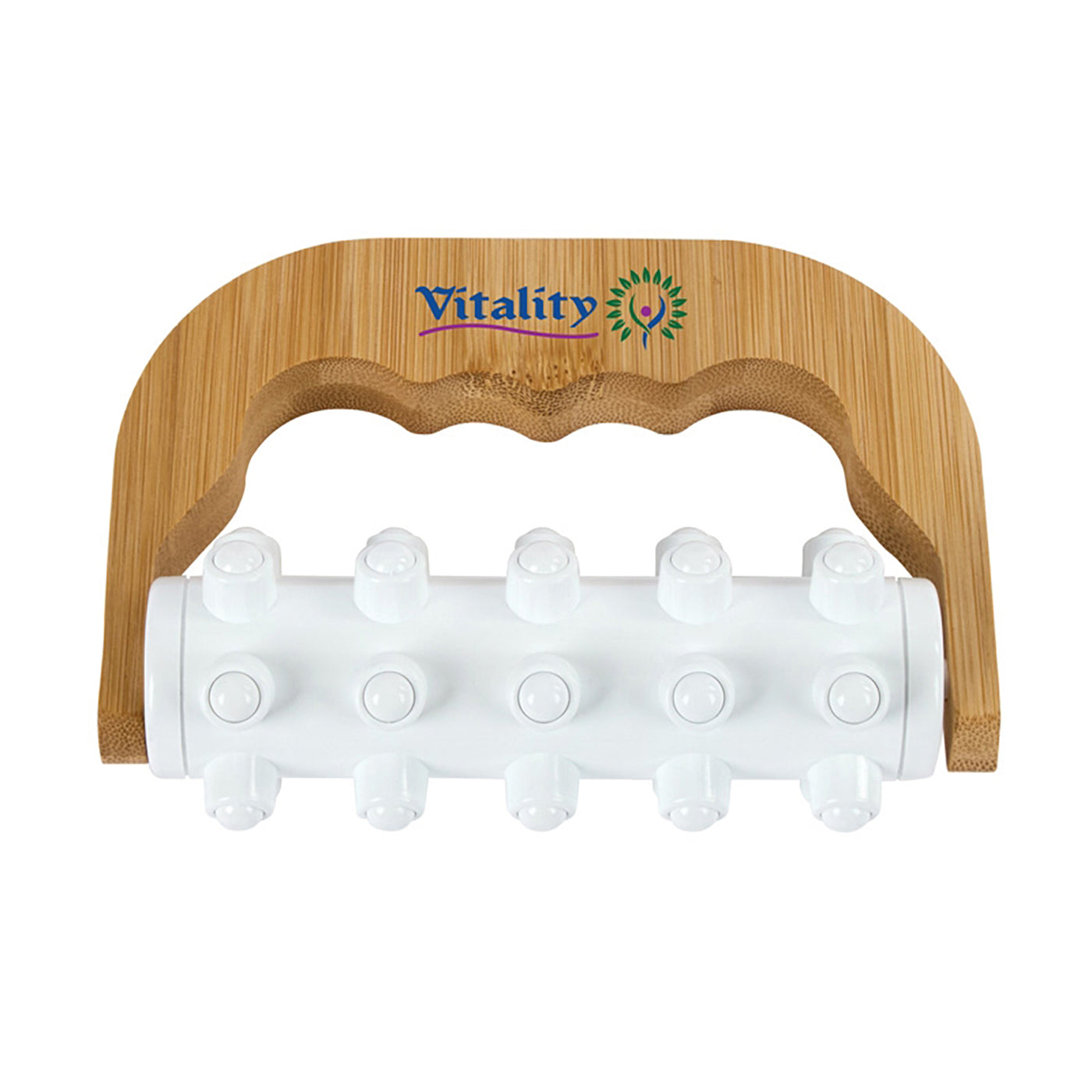30-Bead Bamboo Massage Roller - EL4001K