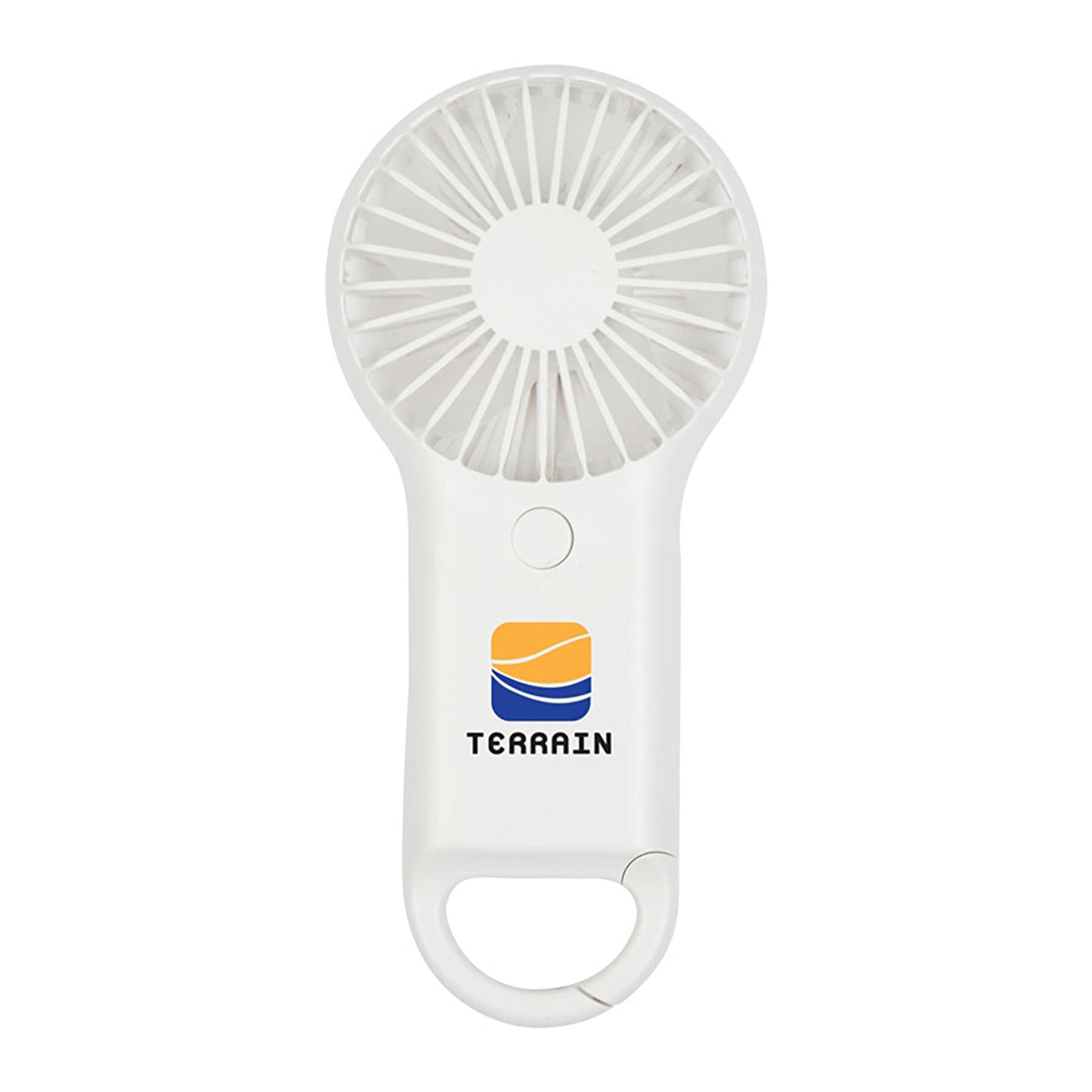 3-Speed Portable Hand Fan with Carabiner - EL8000W
