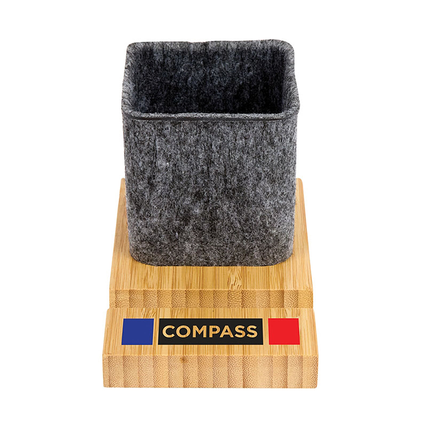 RPET Felt Bamboo Desktop Organizer - ES3051S