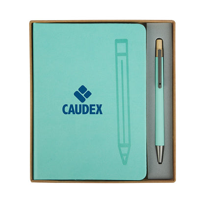 Magnetic Journal Set with Recycled Aluminum Pen - ES3511A