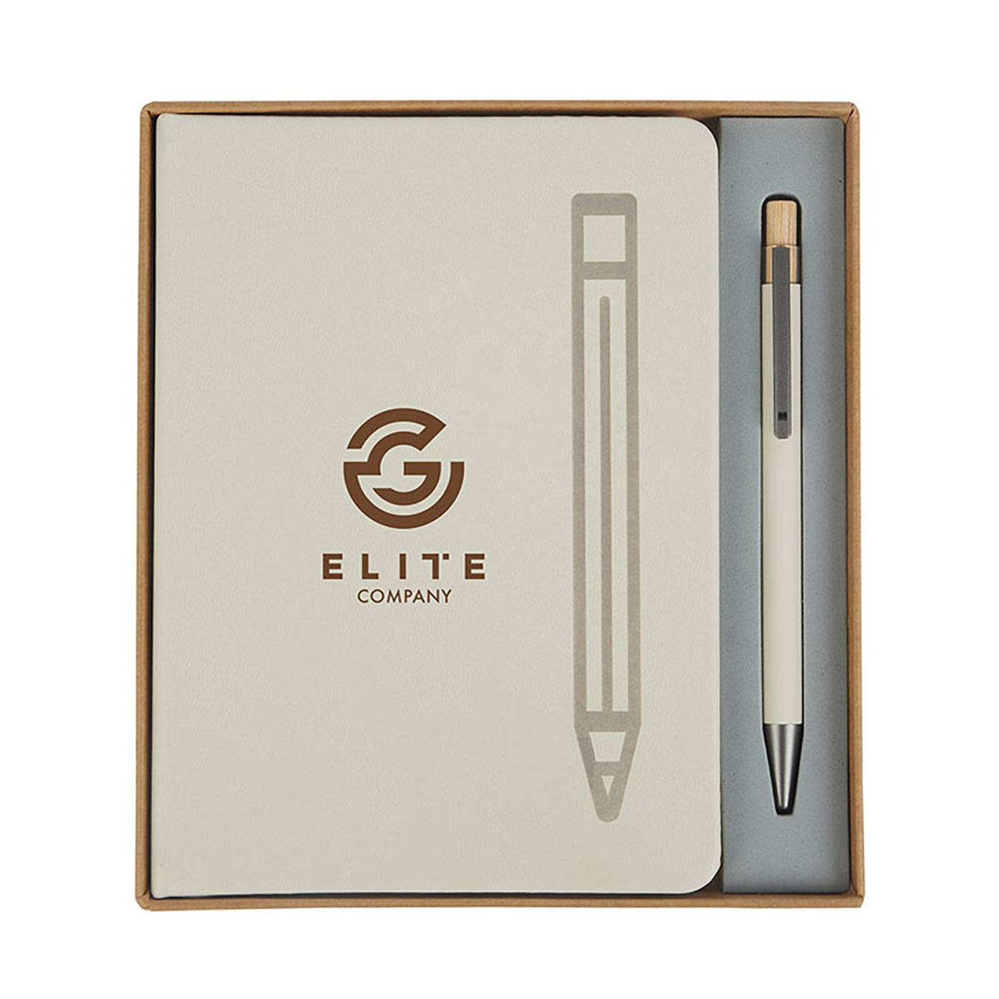 Magnetic Journal Set with Recycled Aluminum Pen - ES3511C