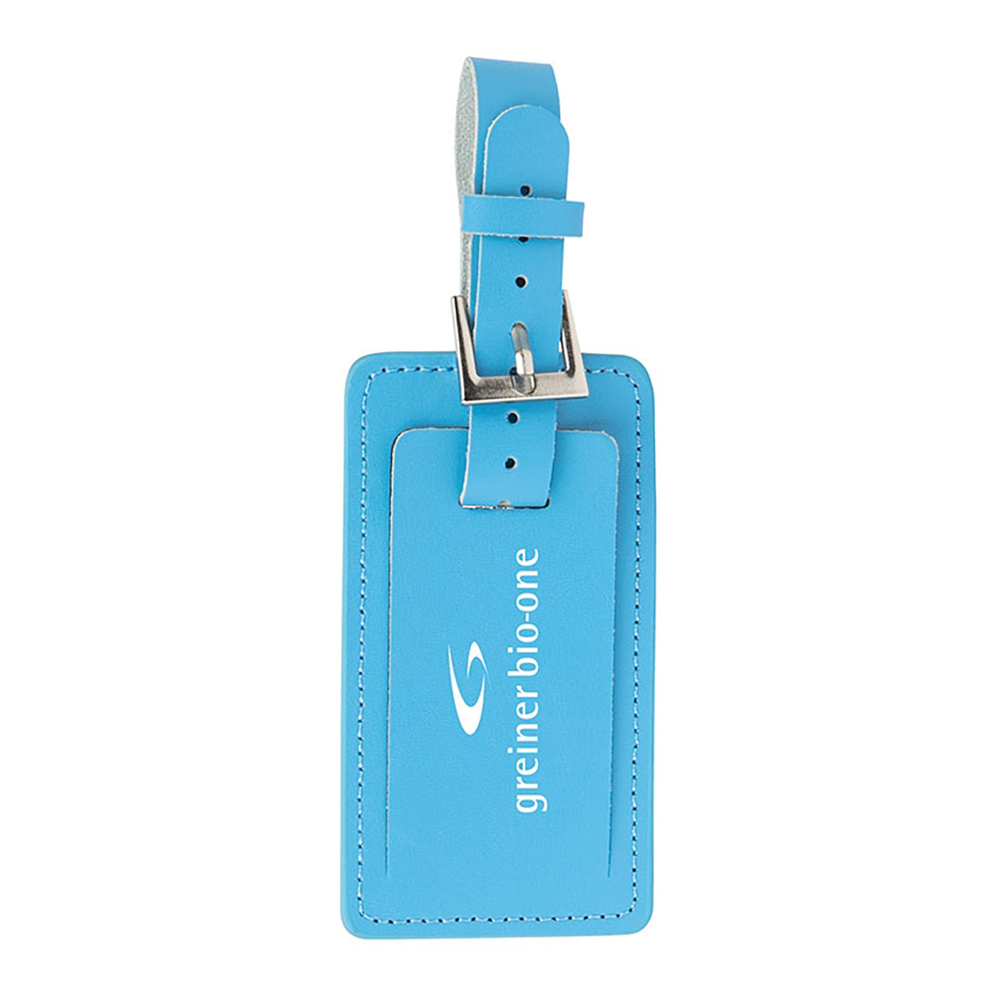 Leather Luggage Tag with Metal Buckle - ET1200L