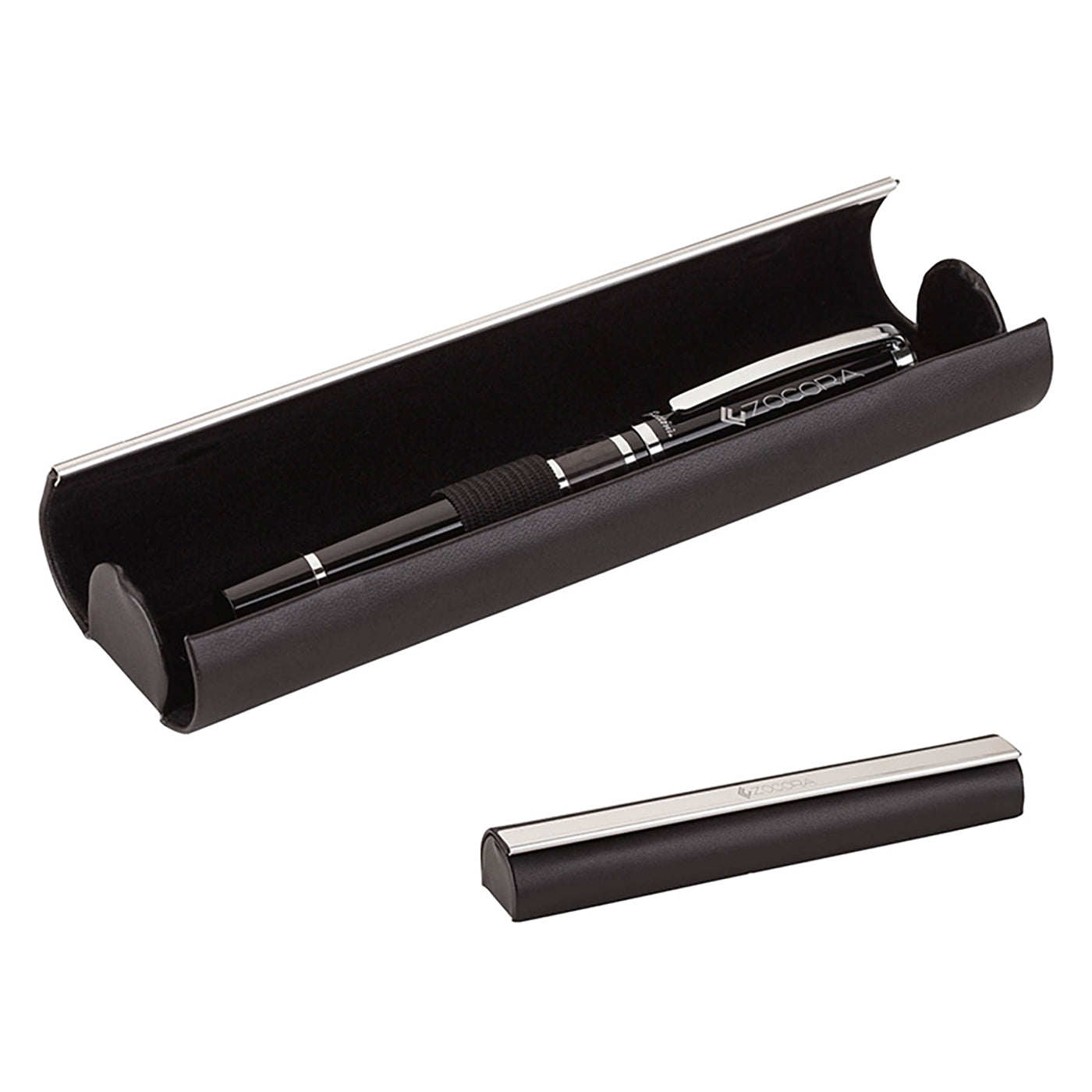 Magnetic Leatherette Pen Case