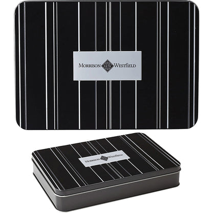 Pinstriped Aluminum Gift Tin - GB088