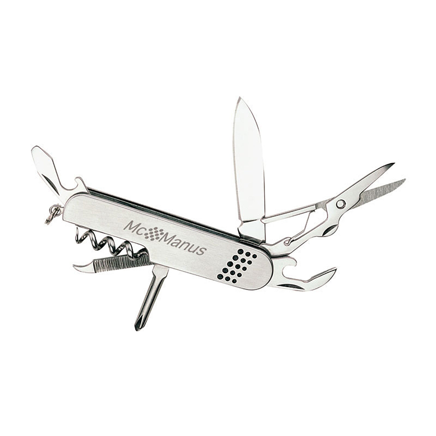 10-Function Stainless Steel Pocket Knife
